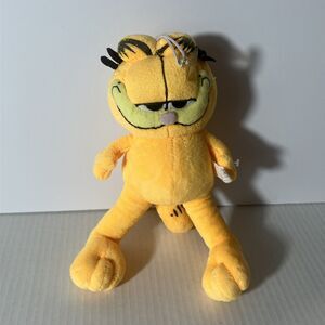 Garfield 10 Inch Plush Stuffed Animal Play By Play Paws 10" Orange Black